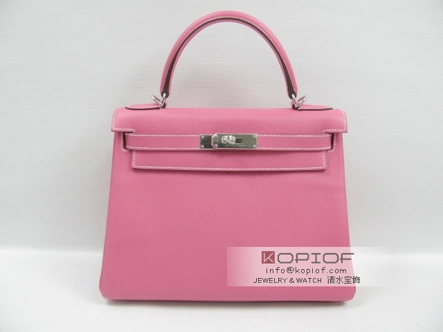 エルメス ケリー スーパーコピー28 ヴォーエプソン ローズティリアン(ローズウッド) her316